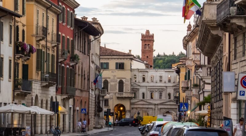 Straßen Verona